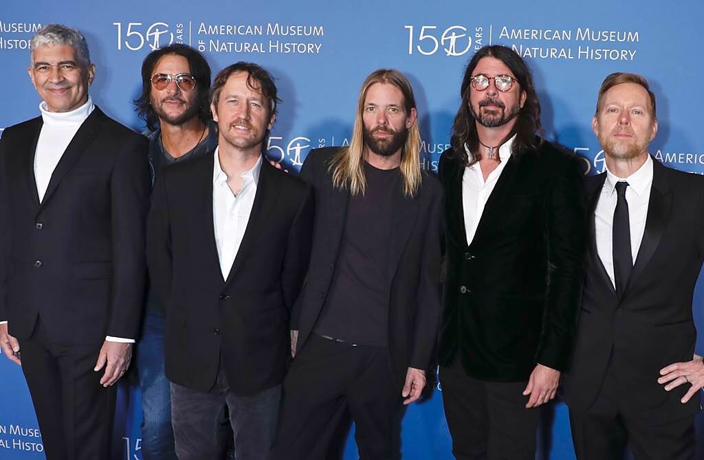 美國知名搖滾天團「幽浮一族樂團」（Foo Fighters）。（達志影像）