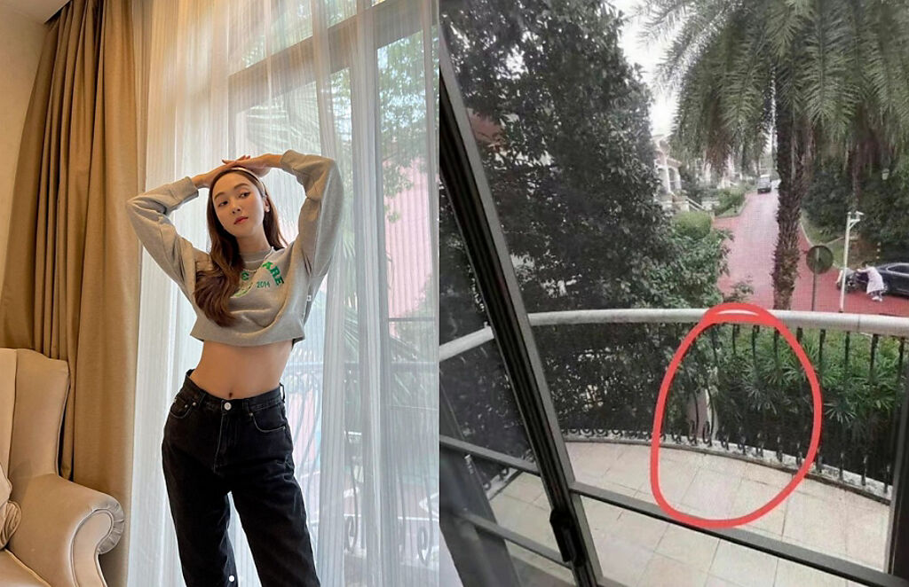 潔西卡28日曬近況，被眼尖網友發現她疑似在長沙拍攝《乘風破浪的姐姐》。(圖/ 摘自微博)