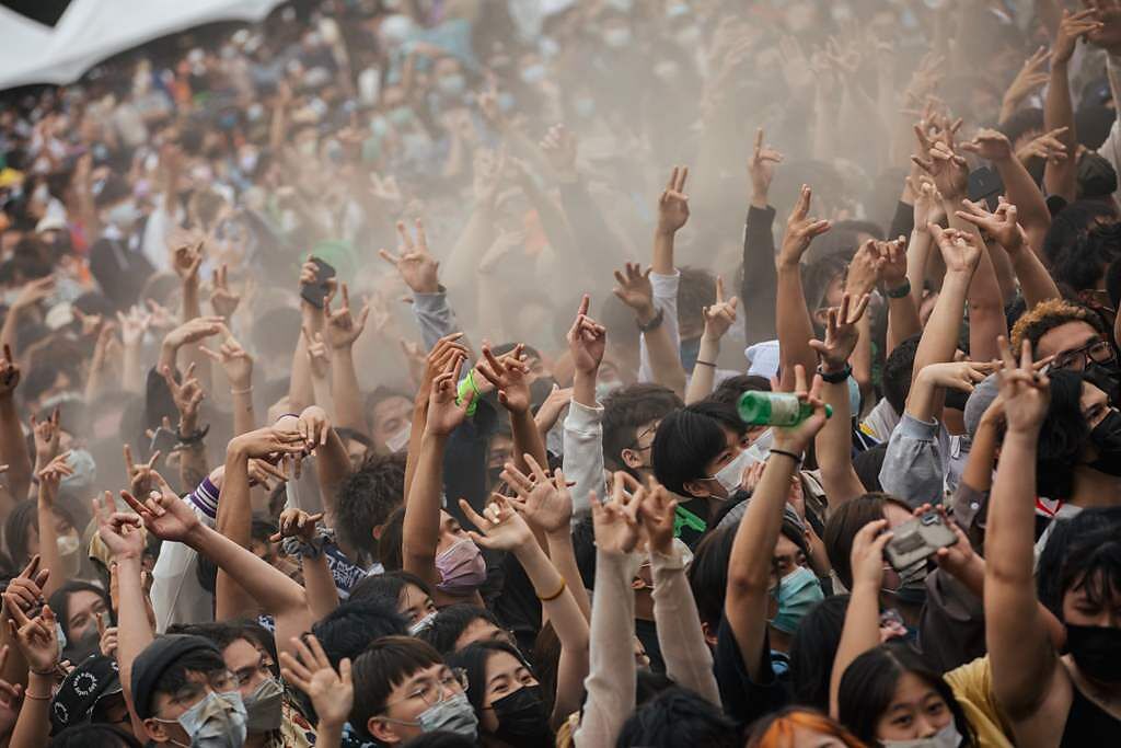 墾丁台灣祭現場人潮擠爆，今還傳出有確診者連2天也在裡面嗨。(翻攝自 台灣祭Taiwan Music Festival臉書)
