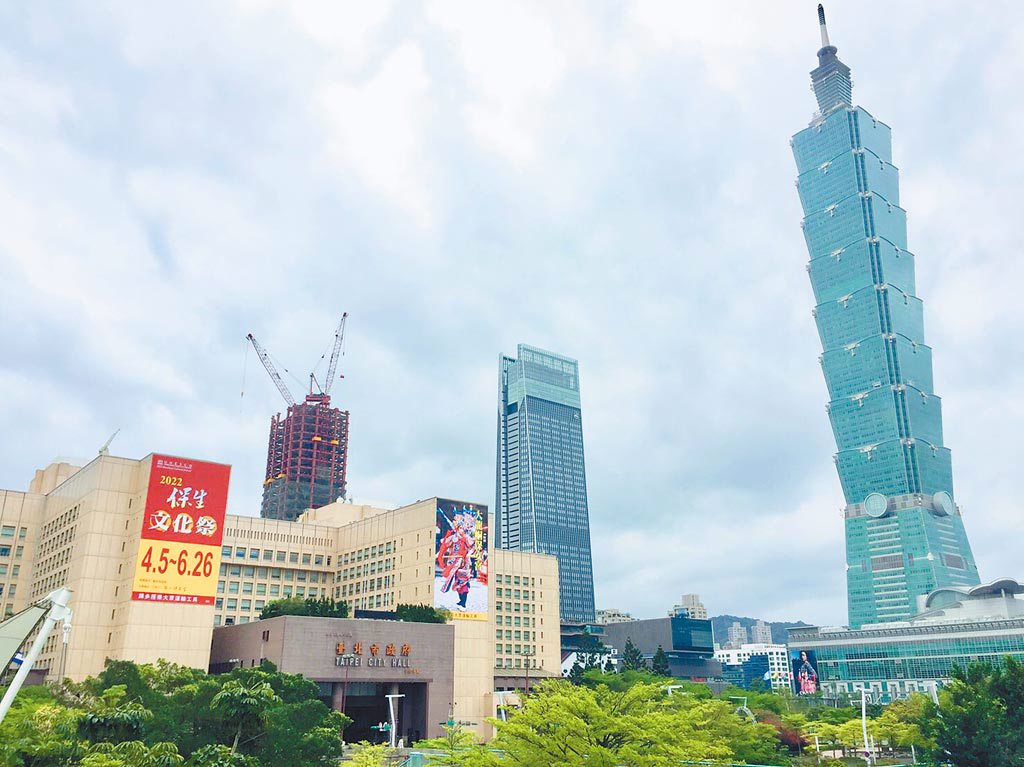 台灣的首都台北市有「天龍國」之稱 (圖/中時新聞網)