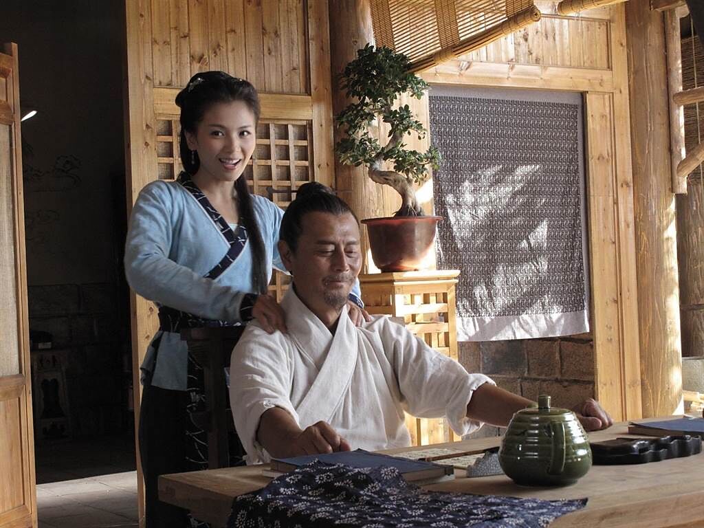 劉德凱、劉濤在《媽祖》演父女。（中視提供）
