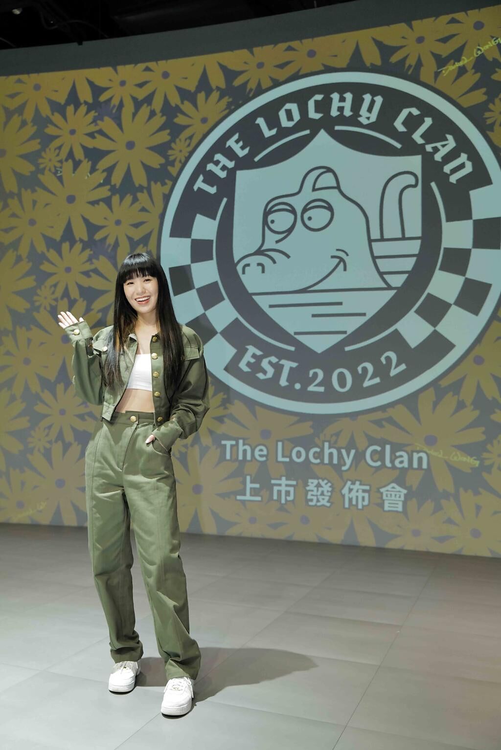 孫盛希出席Daniel Wong首發NFT系列，「THE LOCHY CLAN」上市發表會。（Daniel Wong提供）