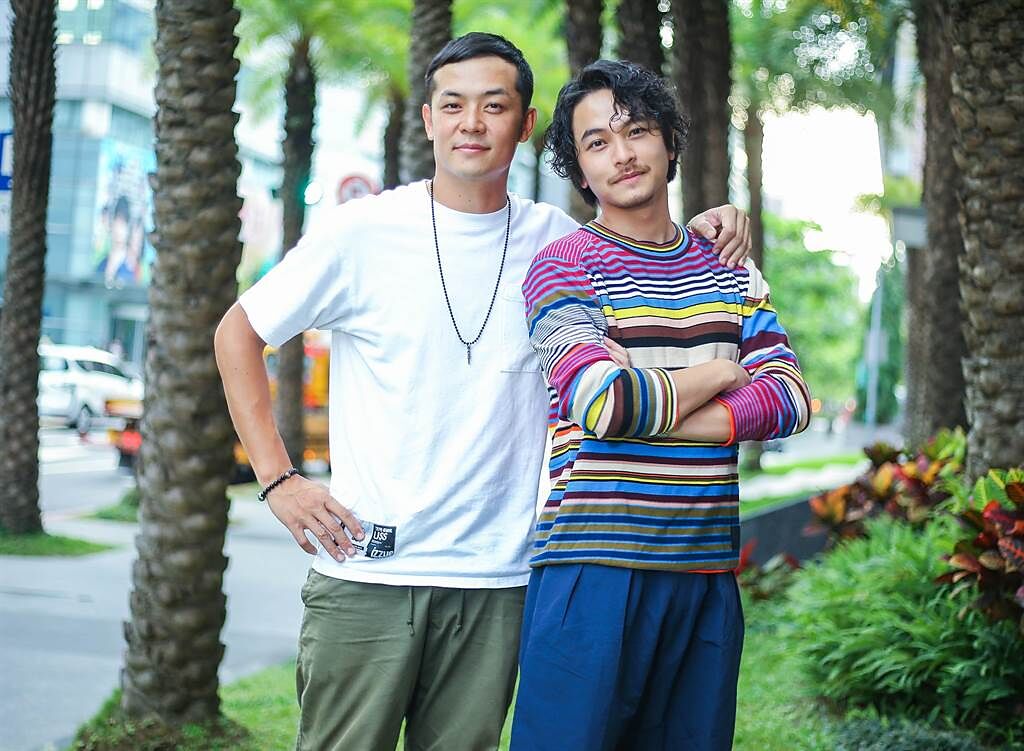姚元浩（左）、楊銘威認識15年首次合作實境節目。（粘耿豪攝）