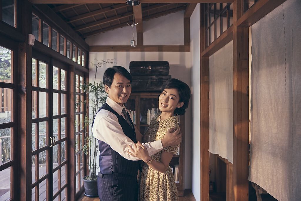 時光的手箱_為增添日系氣息，劇組特別在日式住宅劇照拍攝，重現浪漫愛情故事。(演出單位提供)