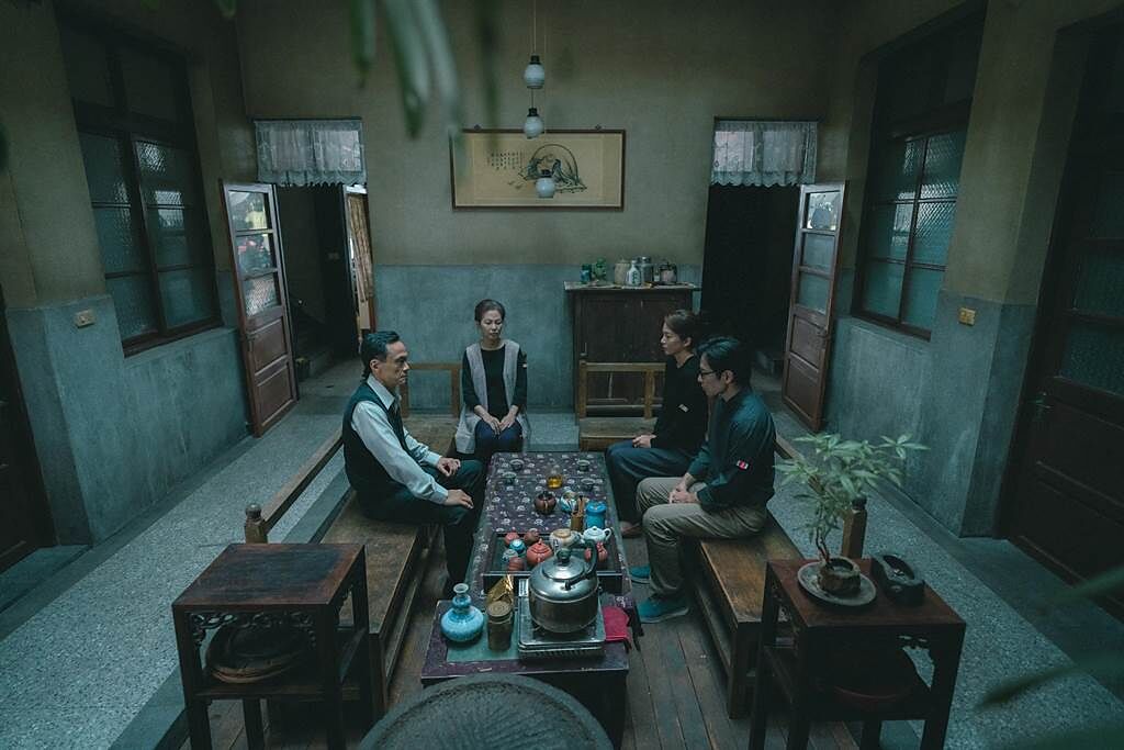 陳以文（左起）、赫容、高宇蓁和舒偉傑在片中的遭遇令影迷驚訝不已。（皮諾丘電影提供）