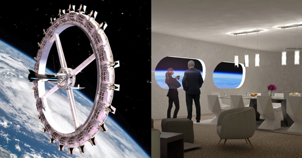 來真的！世界首間「太空旅館」有望提前開幕，內含健身房、電影院媲美豪華渡假村