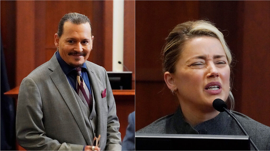 安柏赫德（Amber Heard）與強尼戴普（Johnny Depp）近日再度開庭審理。（圖／達志影像）