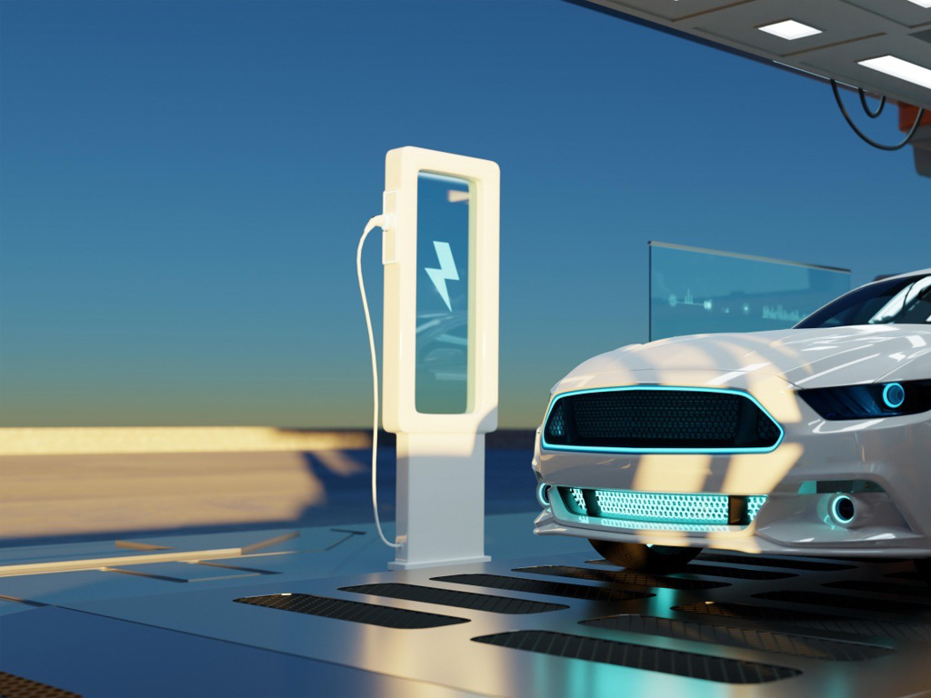 電動車充電站越設越多，未來將成趨勢。(示意圖/Shutterstock)
