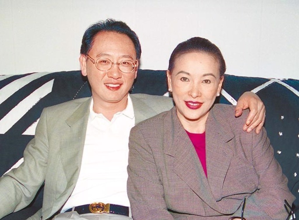徐楓與老公湯君年。（圖／中時資料照）