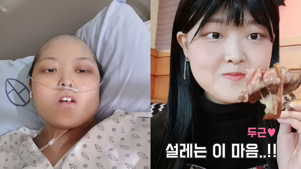 李瑟雨才21歲卻在2020年被診斷出卵巢癌末期，辛苦對抗病魔近2年離開人世。(圖/李瑟雨 Youtube)