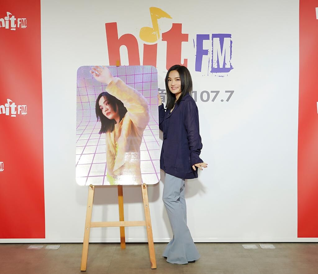 徐佳瑩金曲入圍3獎私心想奪這大獎 自爆紅毯戰袍造型。（Hit Fm聯播網提供）