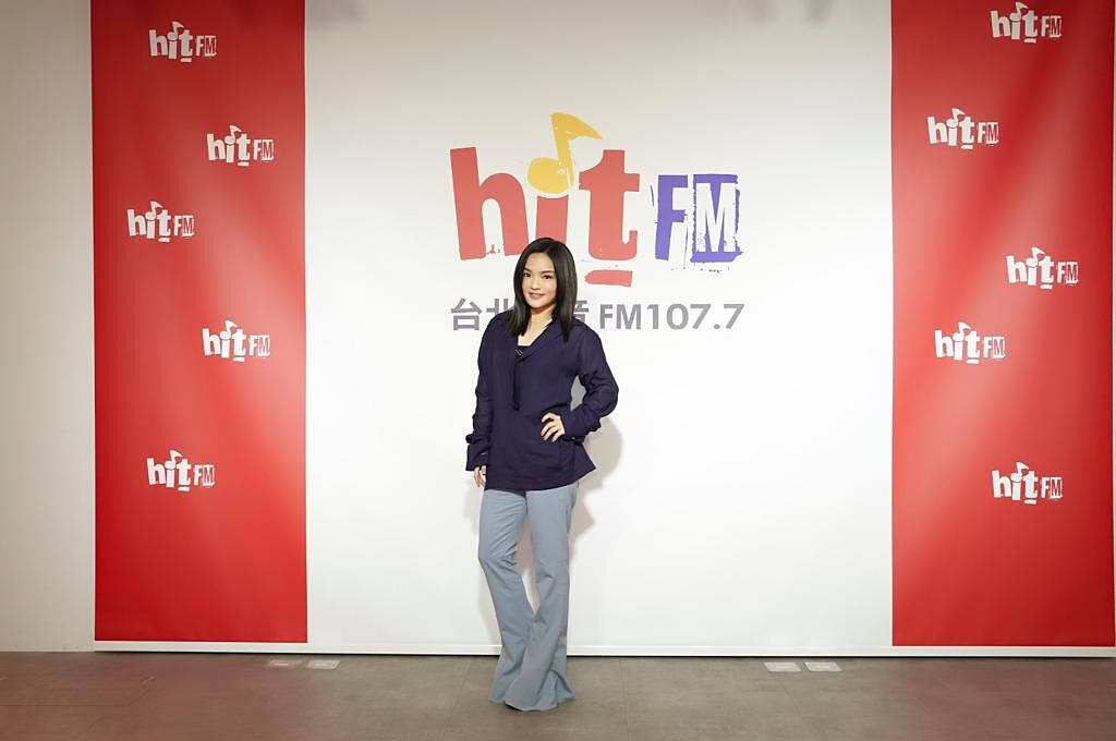 金曲歌后徐佳瑩1日出席電台活動。（Hit Fm聯播網提供）