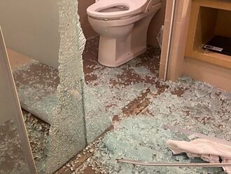 五星飯店淋浴間玻璃爆裂 割傷客人 員工這句話他傻眼
