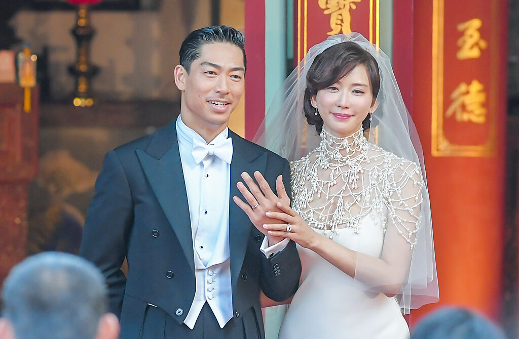 林志玲和AKIRA結婚三年育有一子。（圖／中時資料照）