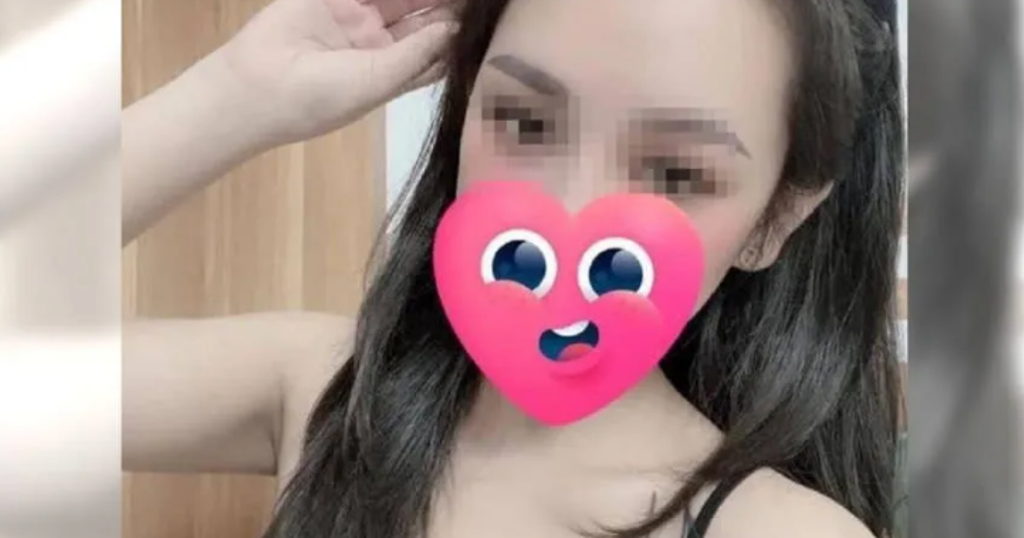 原PO的22歲越南女友。(圖/翻攝自微博)