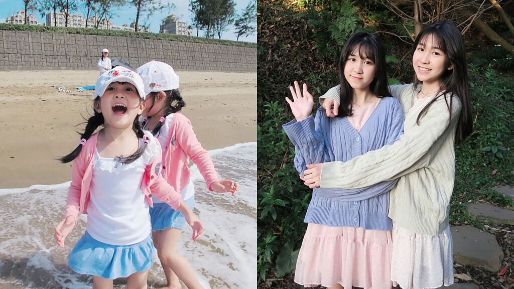 雙胞胎童星「樂樂媃媃」近日被網友誤以為進軍韓國發展。（圖／IG@taiwantwingirls）