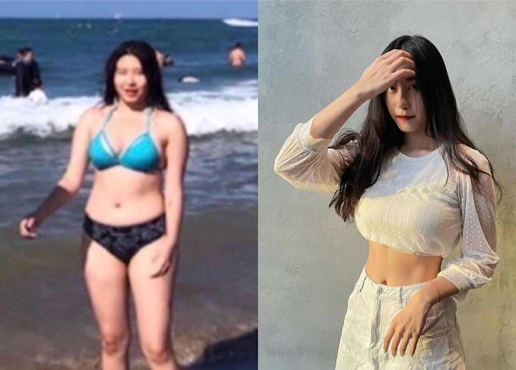 Liana花3個月狠甩20公斤，讓網友相當佩服。（圖／Liana授權提供）
