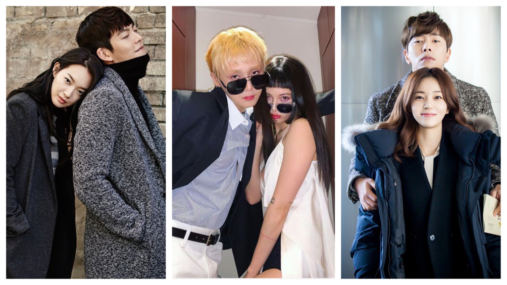 韓國演藝圈5對「愛情長跑情侶」。(圖/翻攝自IG @hyunah_aa、《我的女兒，琴四月》劇照)
