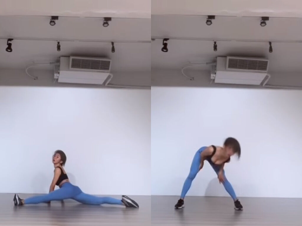 從郭書瑤PO的跳舞片可以看到，除了身材性感，跳舞實力也進步很多。（圖／IG@郭書瑤）