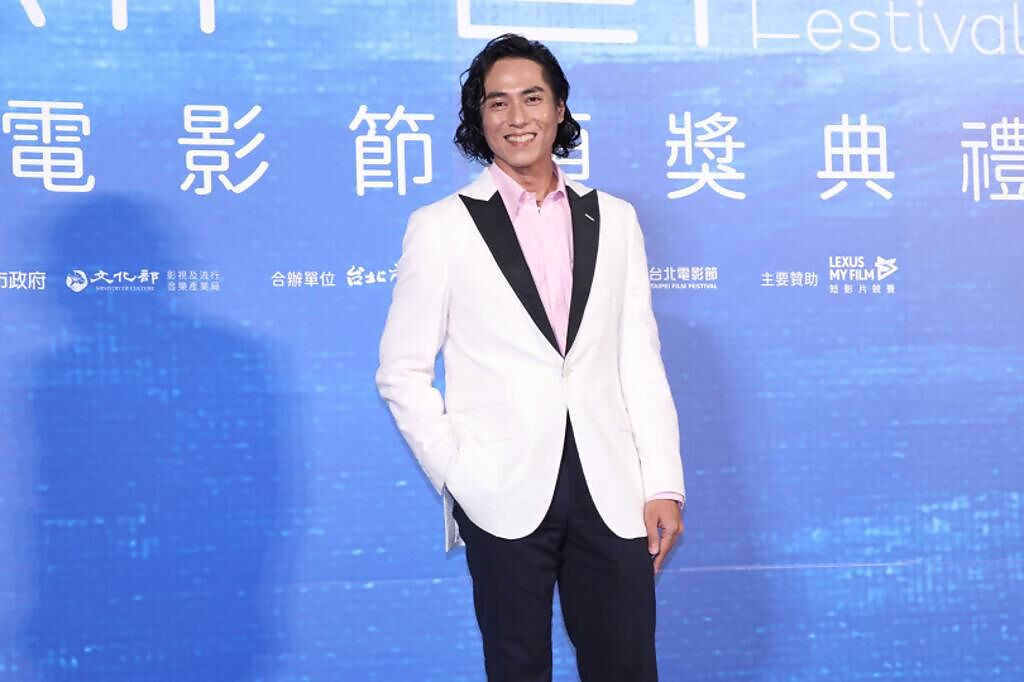 日前莊凱勛出席台北電影獎頒獎典禮男人味十足。（圖／紅杉娛樂提供）