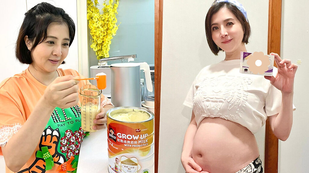 懷胎8月的李亮瑾搭捷運突然宮縮，獲得好心人協助讓她非常感動。(圖/李亮瑾 FB)