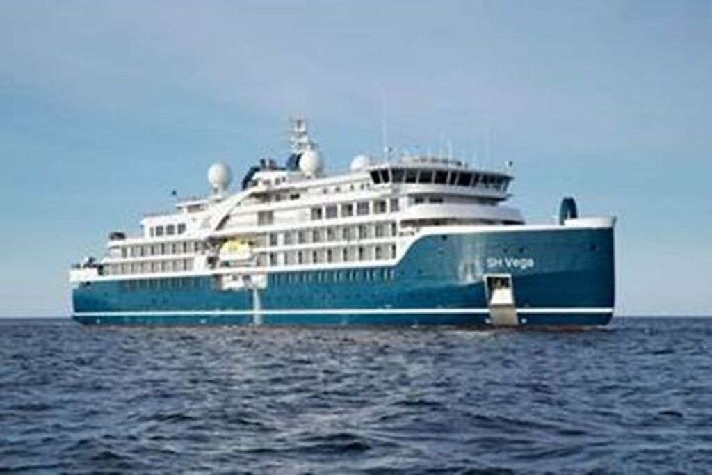 冰級文化探險郵輪織女星號 SH Vega，正式展開北極航程。　圖：天鵝探索郵輪／提供