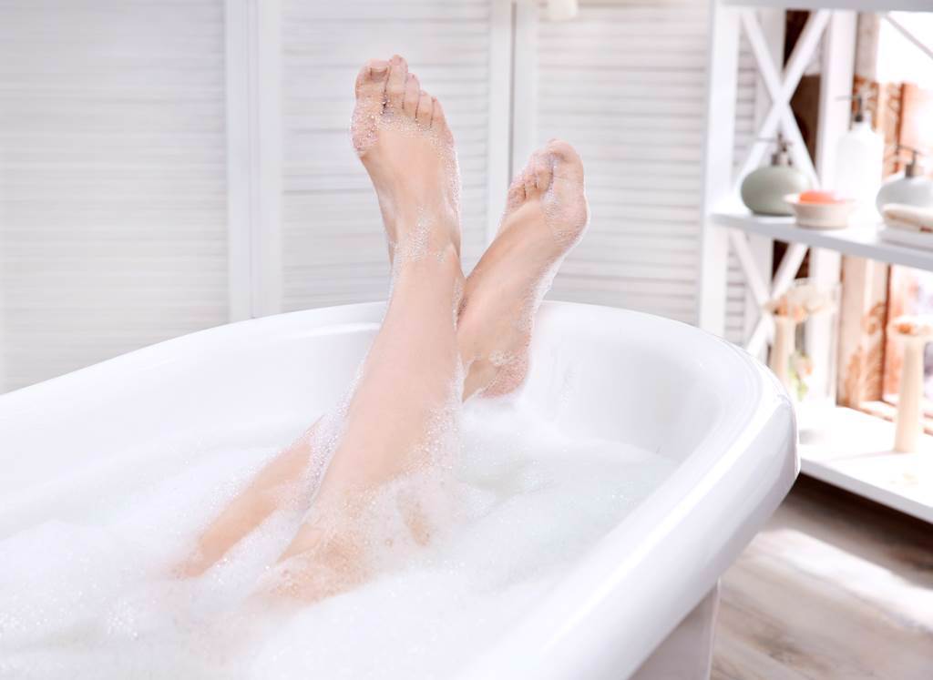 多泡熱水澡能去晦氣。(示意圖/Shutterstock)
