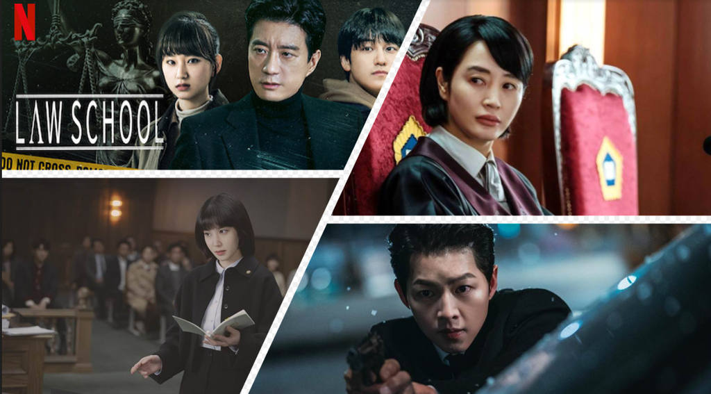 盤點四部韓國「律政劇」。（圖/Netflix提供、取自金憓秀IG）