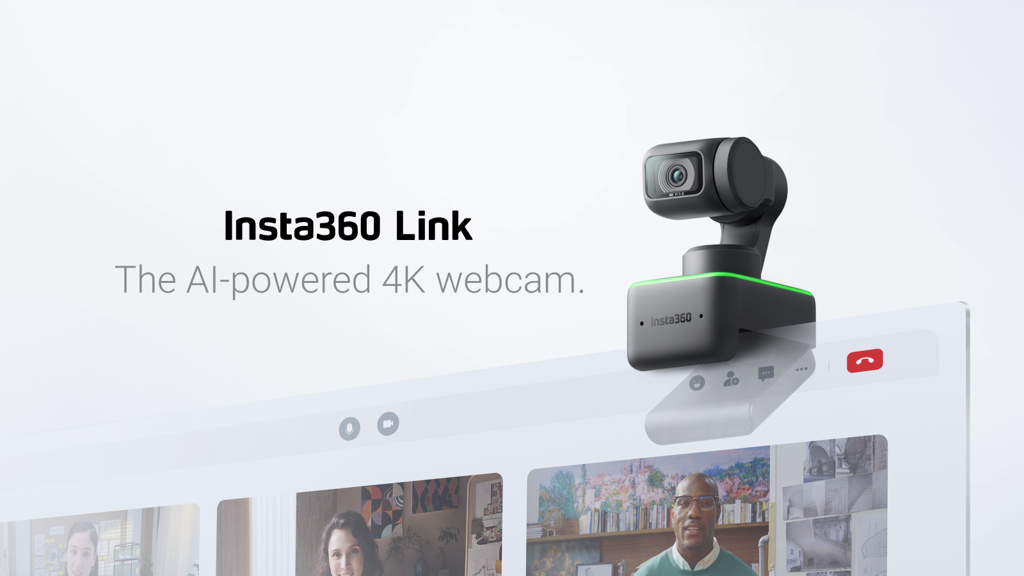 Insta360已發佈全新的Insta360 Link，這款AI智能4K網路攝影機打開了他們創意道路上的新篇章。(圖片／Insta360 提供)