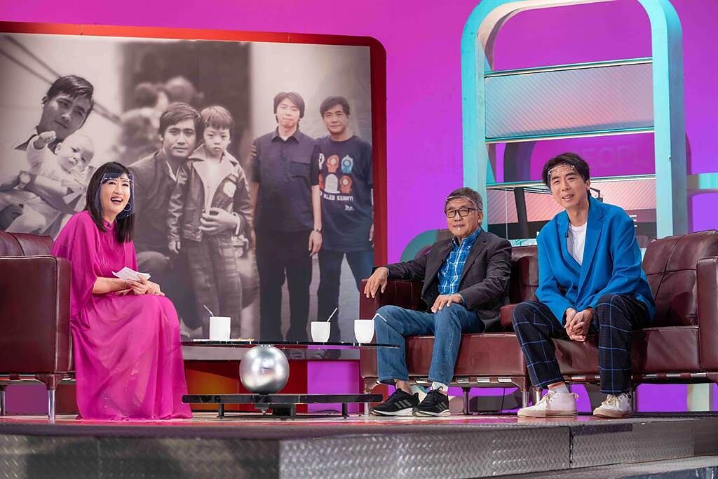 方念華主持的《TVBS看板人物》邀請梁修身、梁赫群擔任來賓。（TVBS提供）