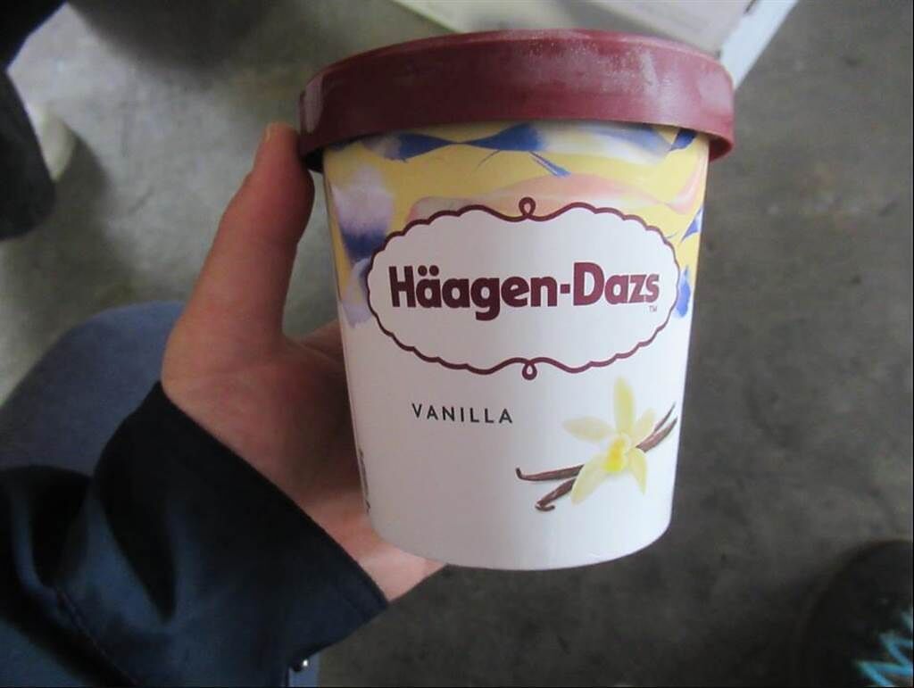 原PO表示在冰箱中看到哈根達斯時，他興奮的想要享受冰淇淋，結果卻大失所望。（示意圖/食藥署提供）