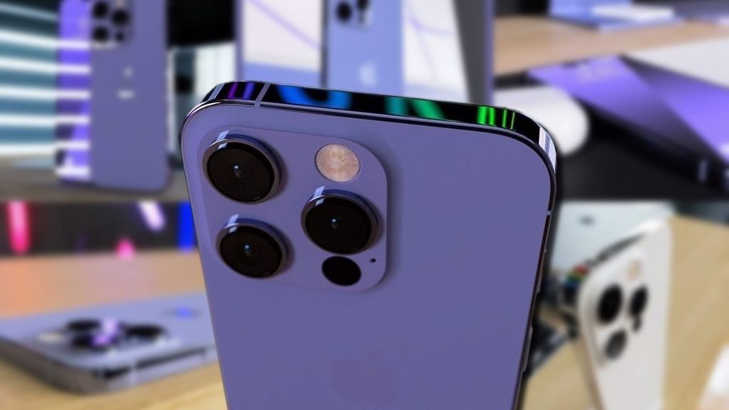iPhone 14新色將主打超美的「深紫色」。（圖片來源：Twitter@appledsign）
