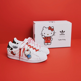 超吸睛聯名款！Hello Kitty x adidas 捕獲少女心  超萌鞋盒及專屬配色粉絲必收