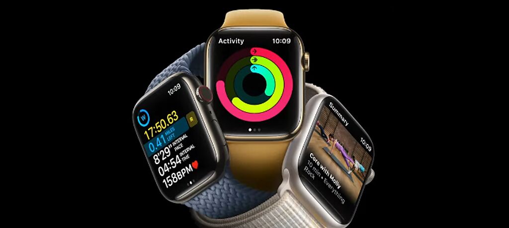Apple Watch 8加強追蹤女性健康，新增體溫感測功能和車禍檢測功能。（圖／翻攝蘋果直播）