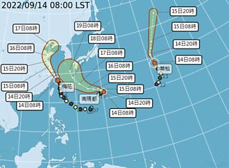 今年13颱風避開台灣算什麼！這年更狂：34個全閃過