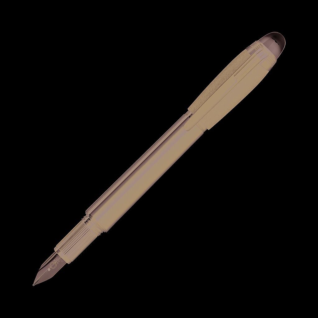 萬寶龍星際行者系列黑色宇宙Doue鋼筆，2萬6000元。（Montblanc提供）