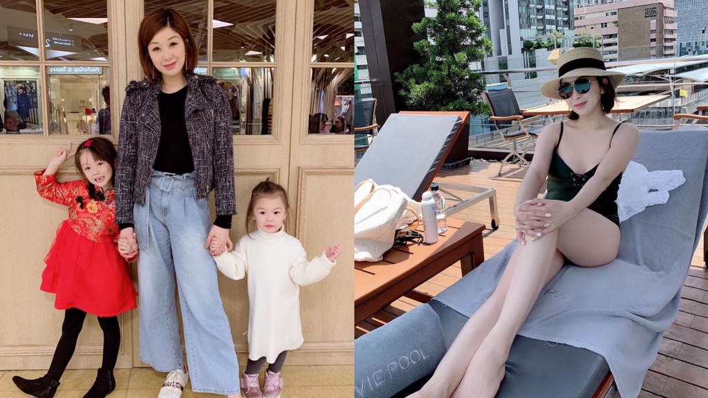 胡家惠獨自撫養兩個女兒，也不忘讓自己生活過得精采。(圖/翻攝自Instagram「@cathy_wukarwai)