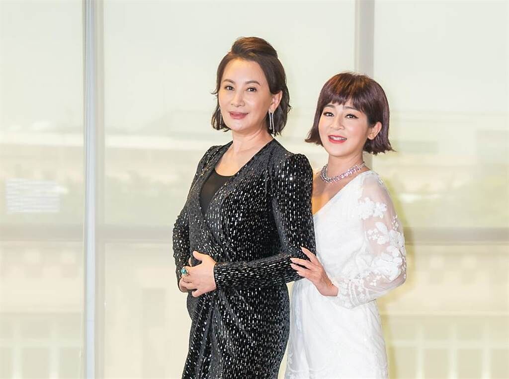 陳亞蘭（左）、王彩樺在《加油喜事》中有閨蜜反目後的精彩對決。（TVBS提供）