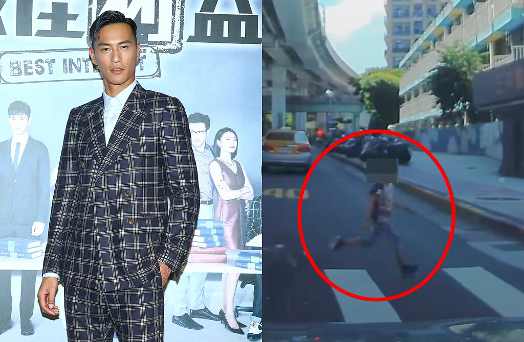 男星鍾承翰日前開車上路，遇到一個小朋友闖紅燈衝上馬路。（圖／hans_chung_ Instagram、中時資料照）