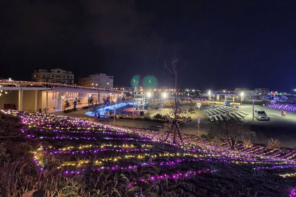 2022「澎湖國際燈光藝術節」將分為三期燈區展出，驚喜不斷。　圖：澎湖縣政府旅遊處／提供