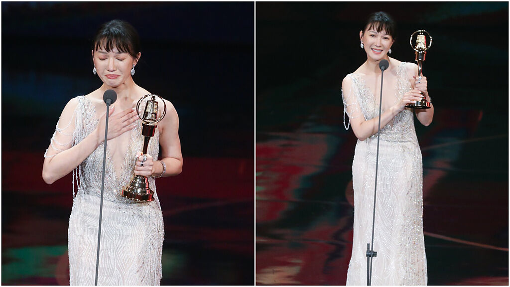 李杏在金鐘獎奪得最佳女配角獎。（圖／杜宜諳攝）