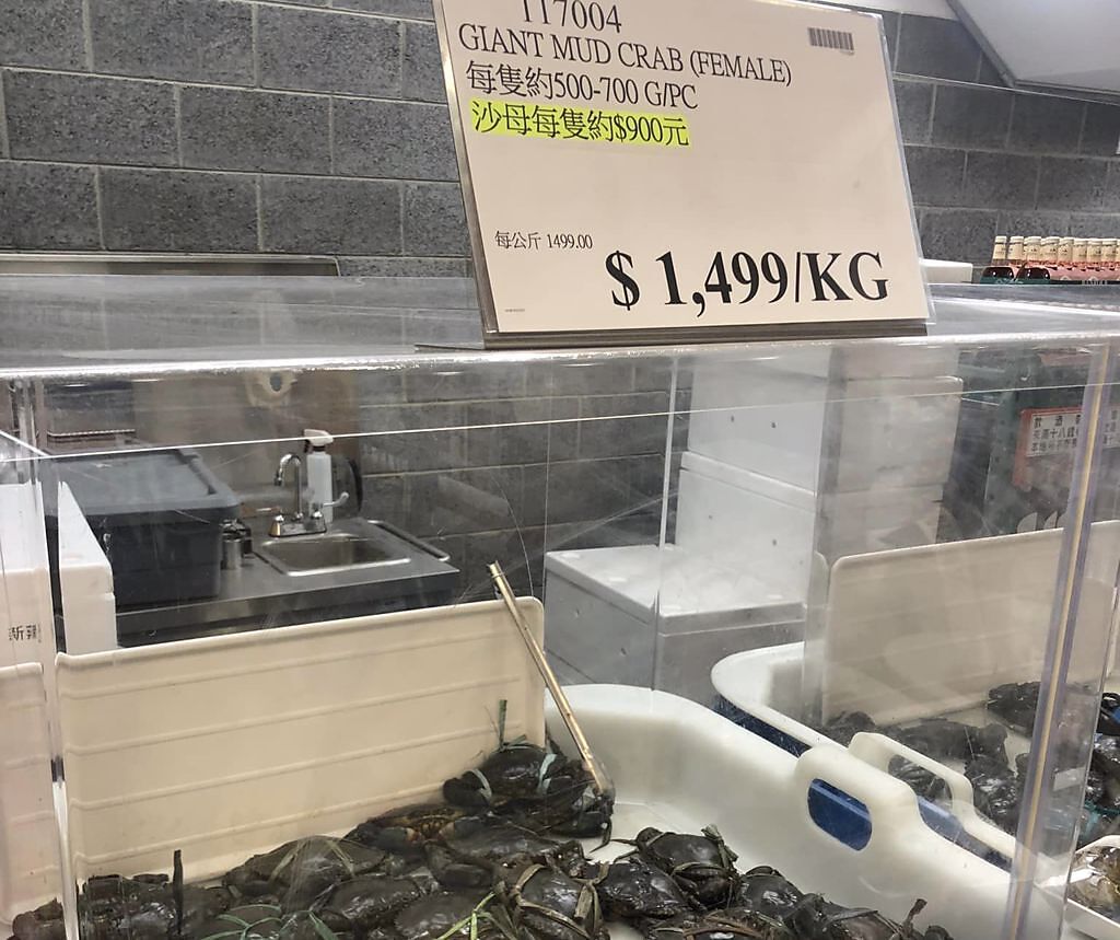 好市多開賣活螃蟹，老饕見價格全傻住。（圖／翻攝自Costco好市多 商品經驗老實說）
