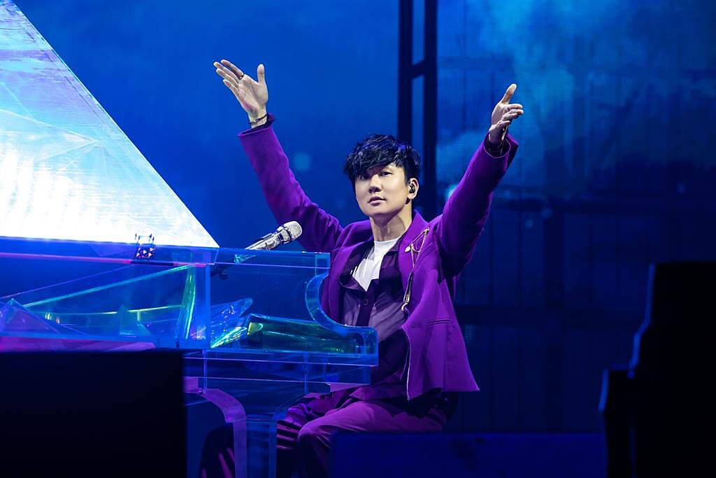 林俊傑在新加坡一連舉辦2場「JJ20 世界巡迴演唱會」。（JFJ Productions提供）