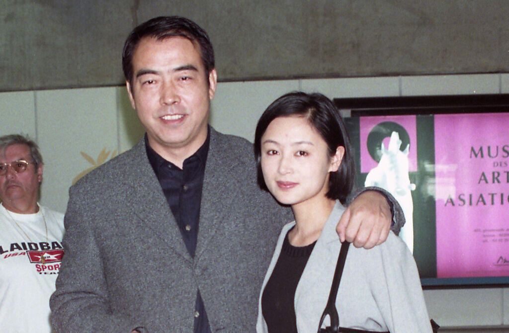 陳凱歌、陳紅過去一起出席坎城影展。（圖／中時資料照片）