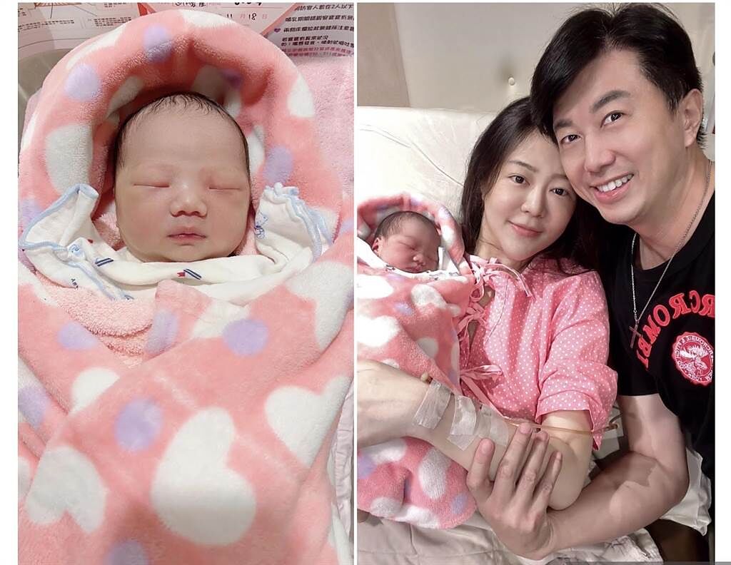 吳皓昇和文汶愛女出生。（民視提供）