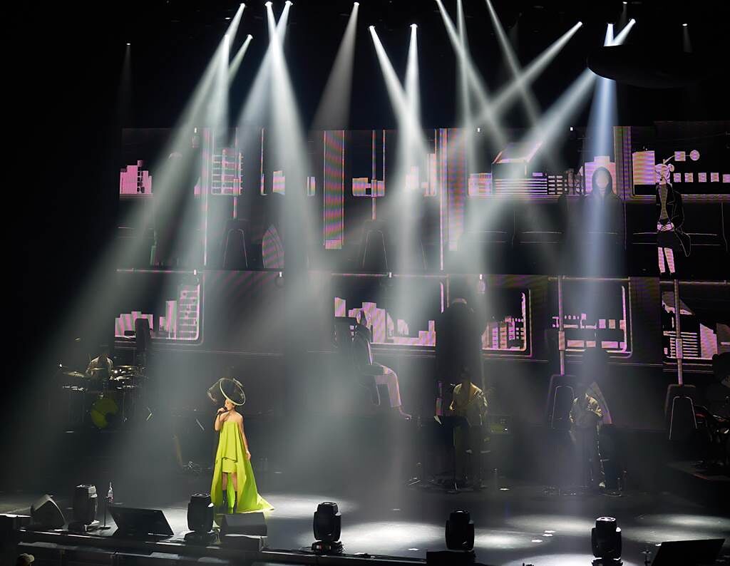 劉若英在演唱會上帶來多首經典歌曲。（相信音樂提供）