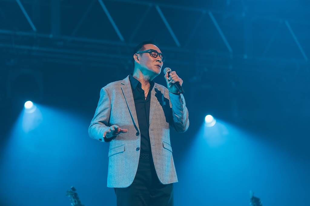 Uncle Encore大叔團14日在Zepp New Taipei開唱。（上行詩音樂提供）
