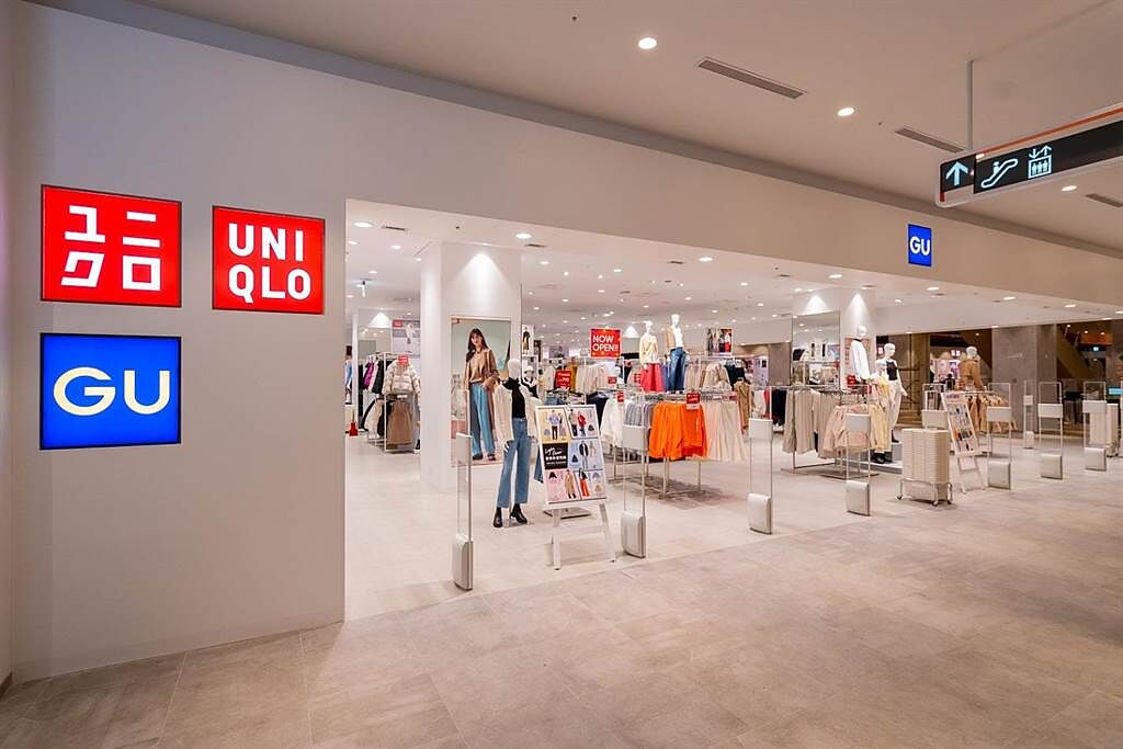 GU與UNIQLO聯手打造全台首間生活美學概念店，將於17日台中三井LaLaport開幕。（GU提供）