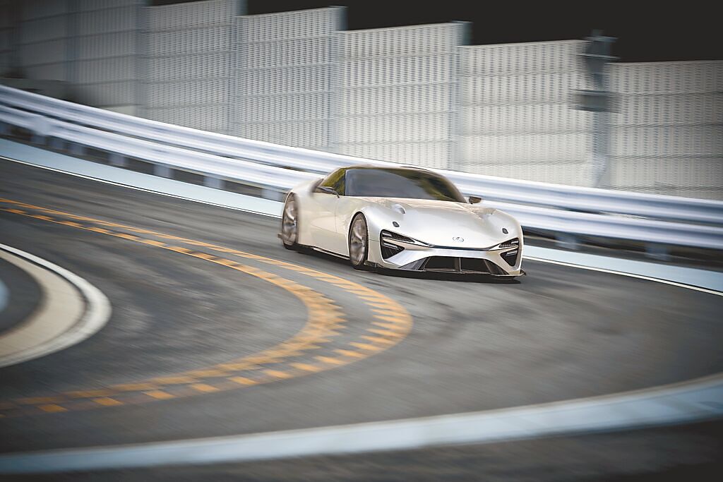 Lexus Electrified Sport Concept承襲自LFA超跑精神，是款極具魅力的電動未來跑車。（和泰汽車提供）