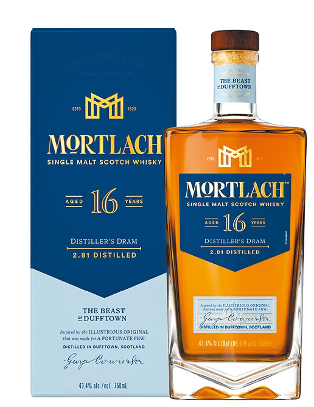 慕赫16年單一麥芽威士忌，2900元。（Mortlach提供）飲酒過量 有害健康